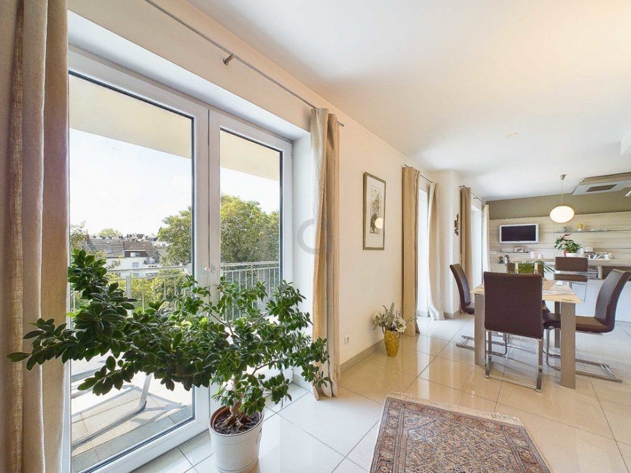 Wohnzimmer Etagenwohnung D�ren