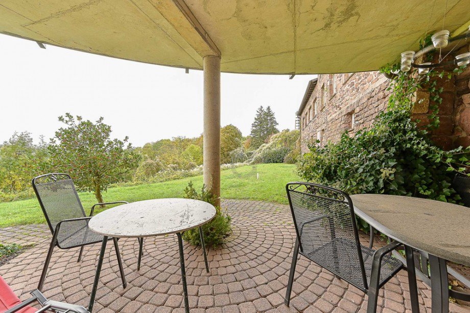 Terrasse Erdgeschosswohnung Nideggen
