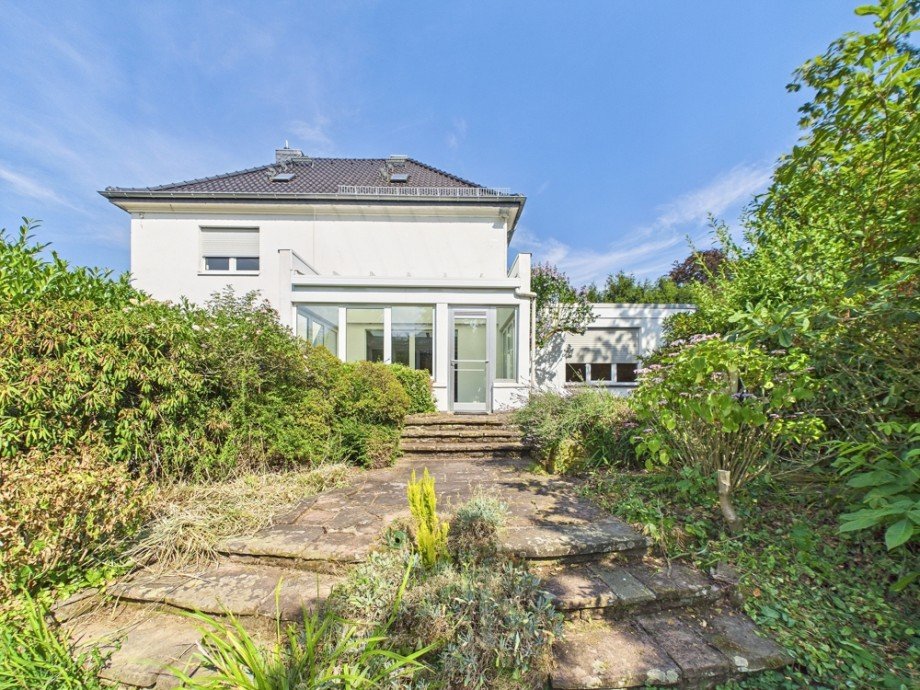 R�ckansicht Einfamilienhaus D�ren