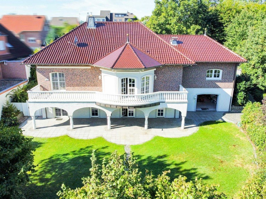 R�ckansicht Einfamilienhaus Langerwehe