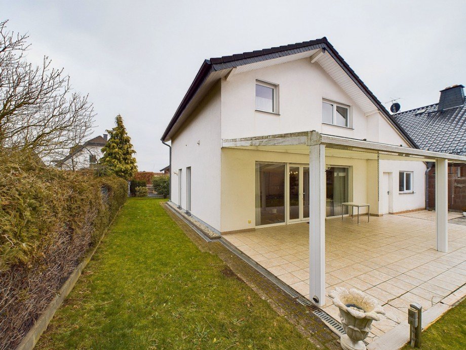 R�ckansicht Einfamilienhaus Nideggen