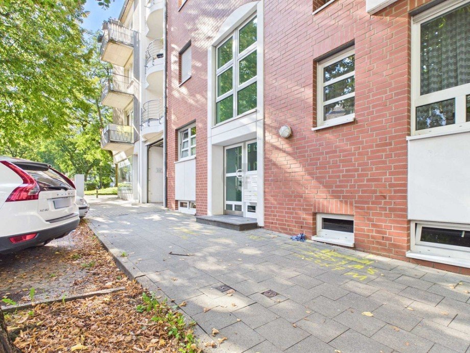 Frontansicht Erdgeschosswohnung D�ren