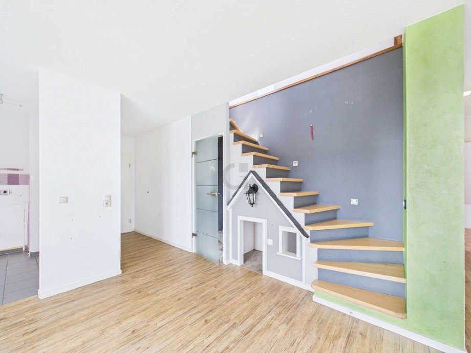 Blick zum Eingang Maisonettewohnung Merzenich