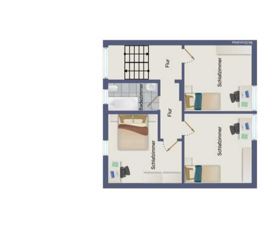 Dachgeschoss Einfamilienhaus D�ren