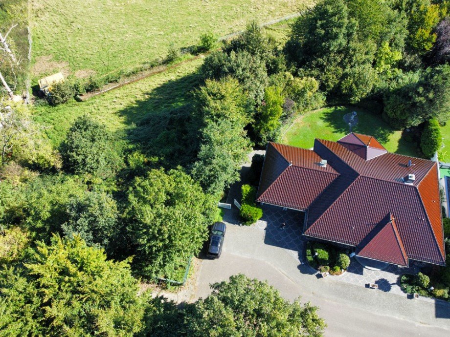 Luftaufnahme Einfamilienhaus Langerwehe