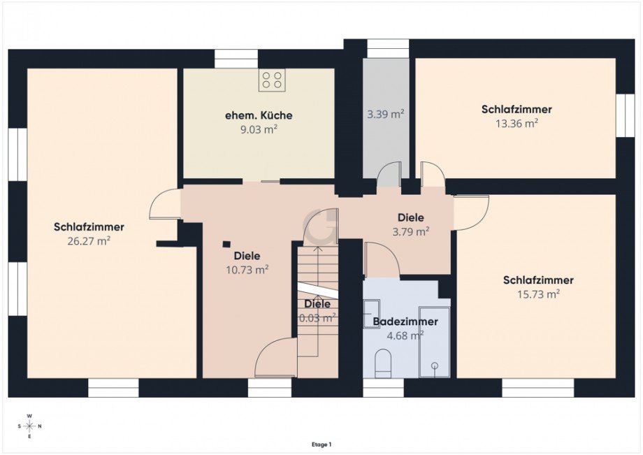 Obergeschoss Einfamilienhaus H�rtgenwald / Gro�hau