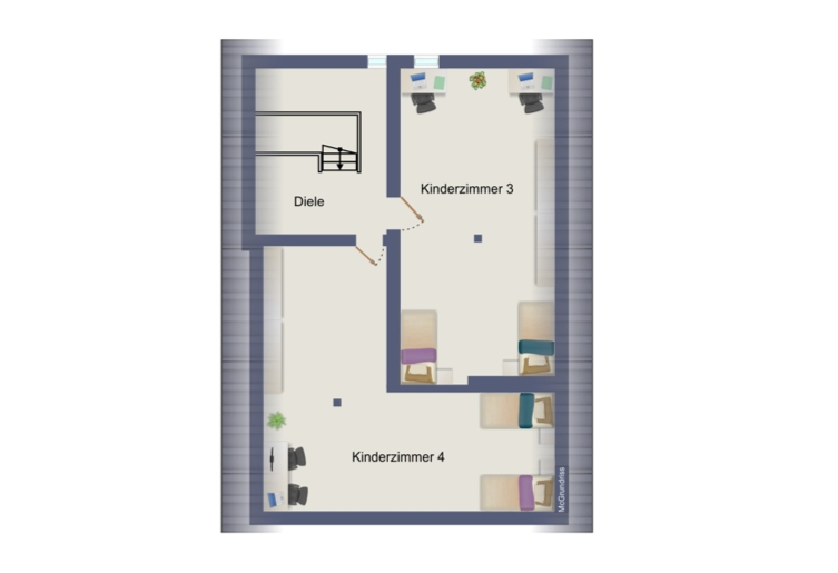 Dachgeschoss Einfamilienhaus D�ren / Lendersdorf