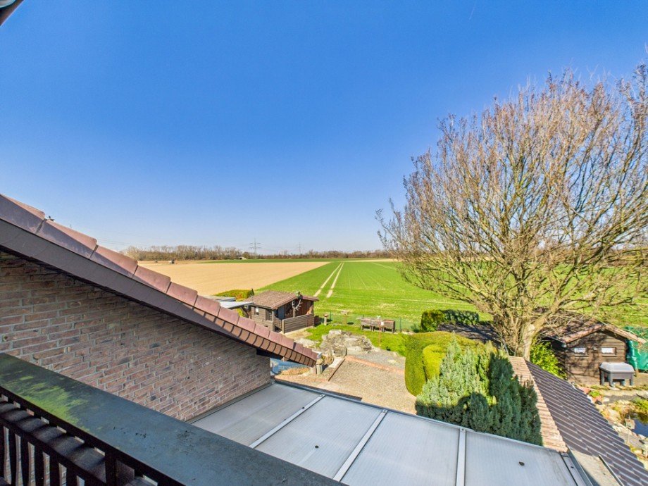 Ausblick Balkon DG Einfamilienhaus Merzenich