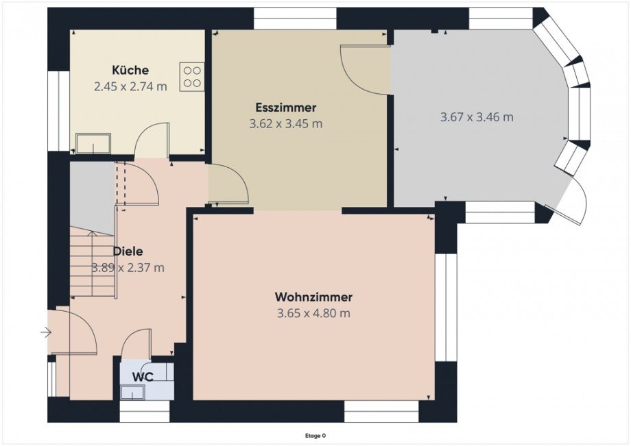 Erdgeschoss Einfamilienhaus Z�lpich-F�ssenich