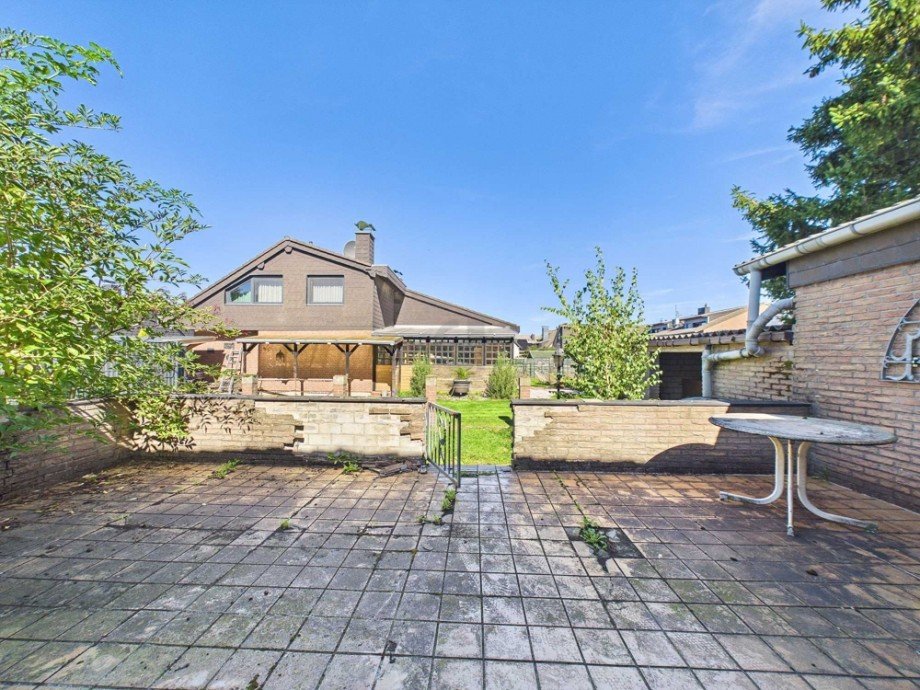 Ausblick von Terrasse Bungalow D�ren / Echtz