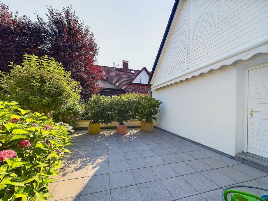 Terrasse Doppelhaush�lfte Kreuzau