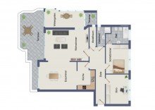 Grundriss Diese tolle Wohnung ist leider bereits vermietet!