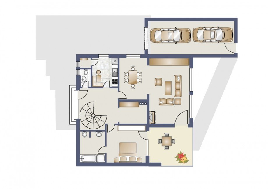 Erdgeschoss Einfamilienhaus Merzenich