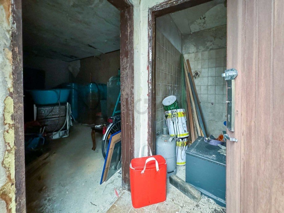Blick in Schuppen Haus W�rselen / Broichweiden