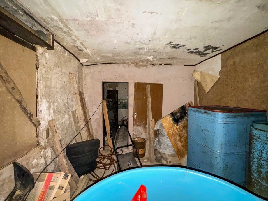 Blick in Schuppen Haus W�rselen / Broichweiden