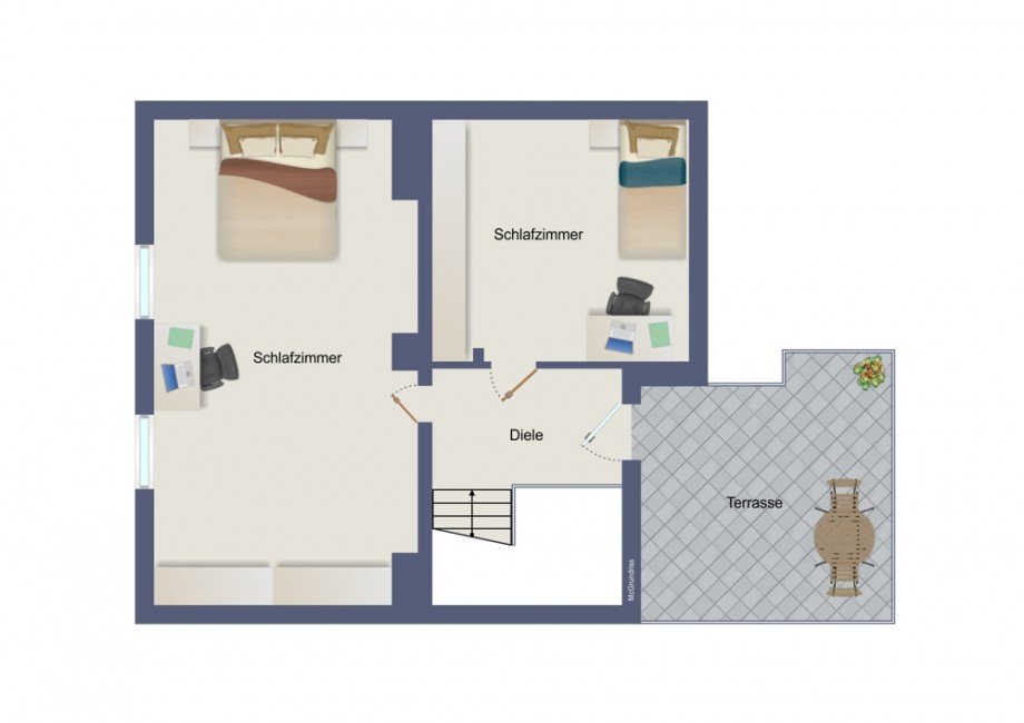 Dachgeschoss Maisonettewohnung D�ren
