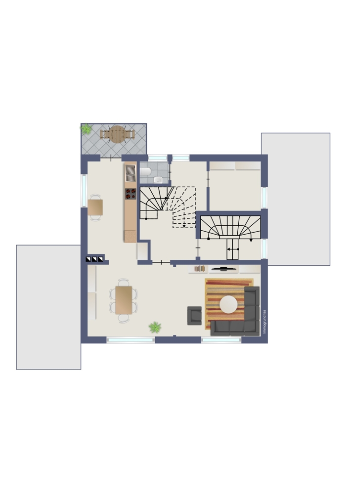 Obergeschoss Zweifamilienhaus D�ren