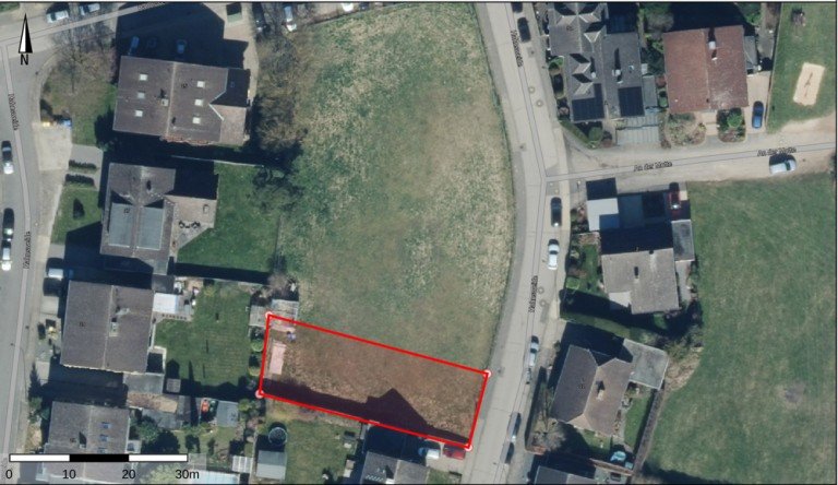 Flurst�ck 544 links Kreuzau / Stockheim Wohngrundst�ck TRAUMgrundst�ck in TOP-Lage von Kreuzau-Stockheim