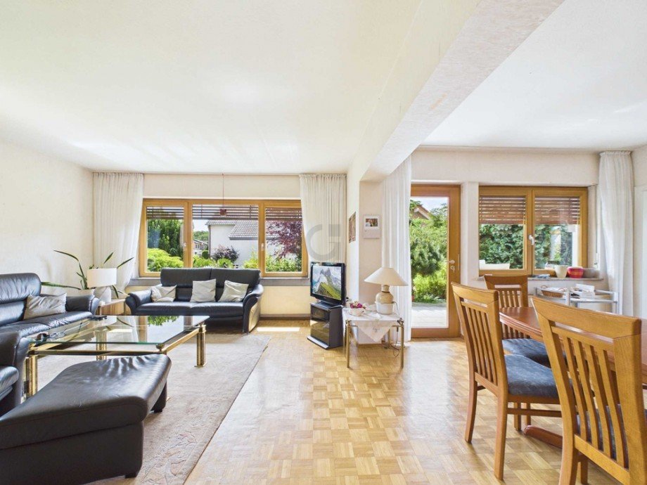 Blick in den Wohn-Ess-Bereich Einfamilienhaus Kreuzau / Stockheim