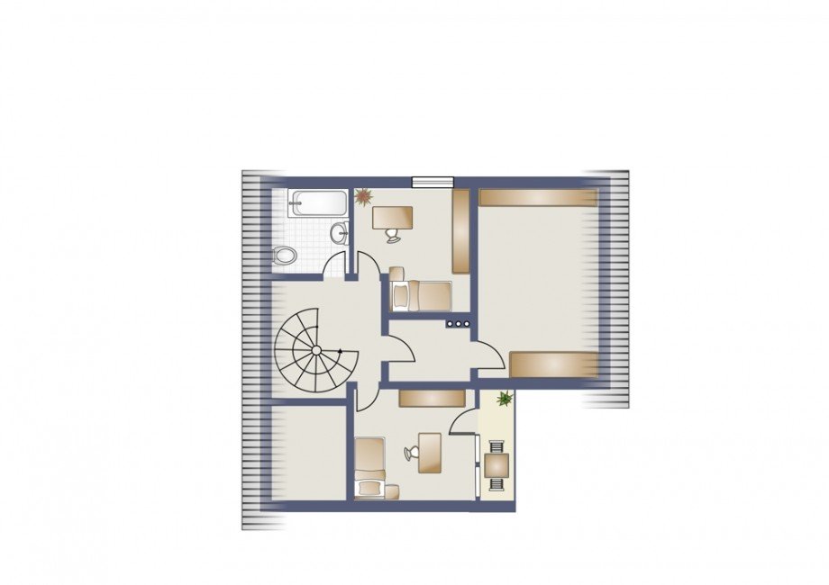Dachgeschoss Einfamilienhaus Merzenich