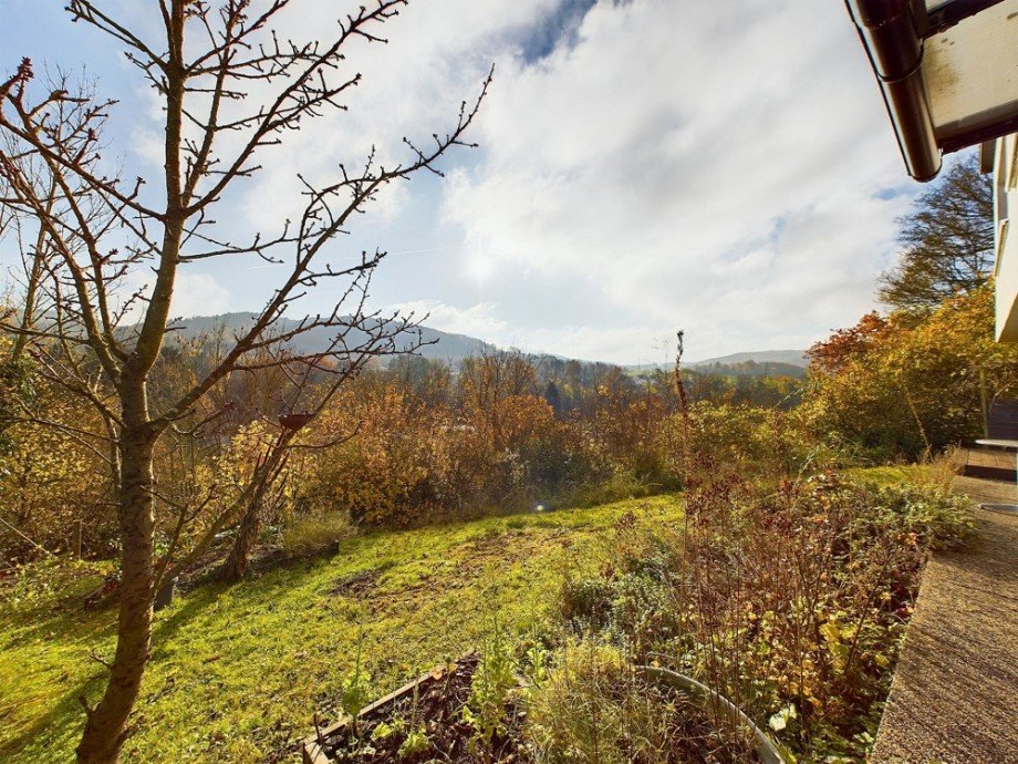 Ausblick Terrasse UG Einfamilienhaus Nideggen / Abenden