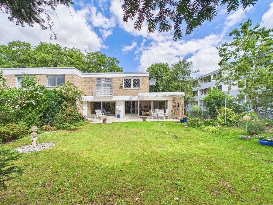 r�ckwertige Ansicht Reihenendhaus D�ren