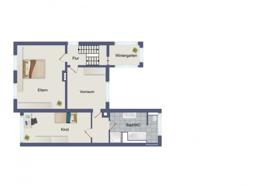 1. Obergeschoss Einfamilienhaus Langerwehe