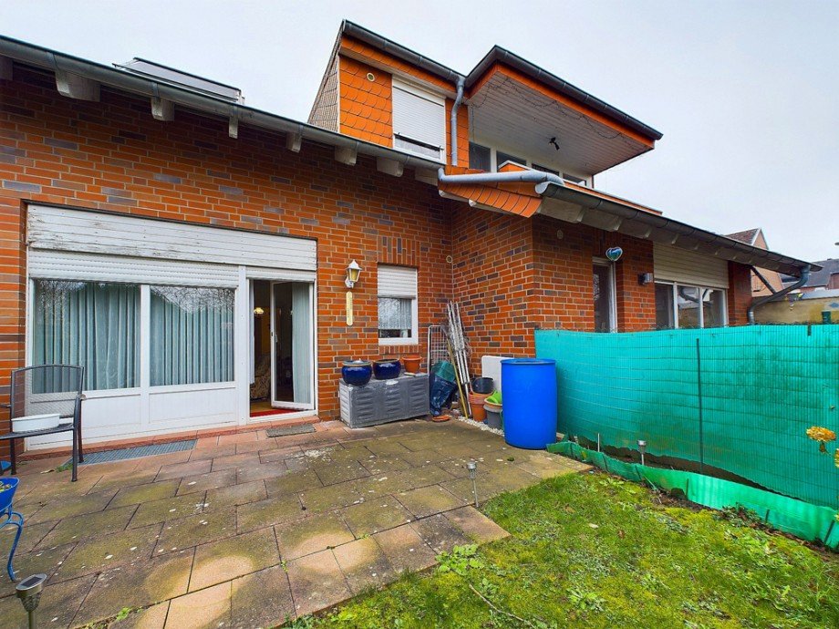 R�ckansicht Mehrfamilienhaus D�ren