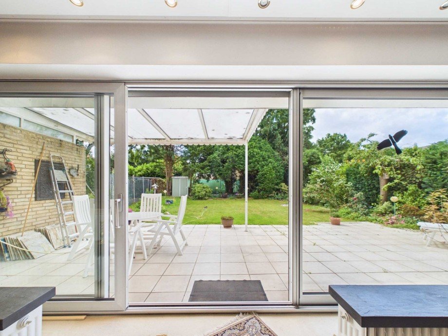 Zugang zur Terrasse Reihenendhaus D�ren