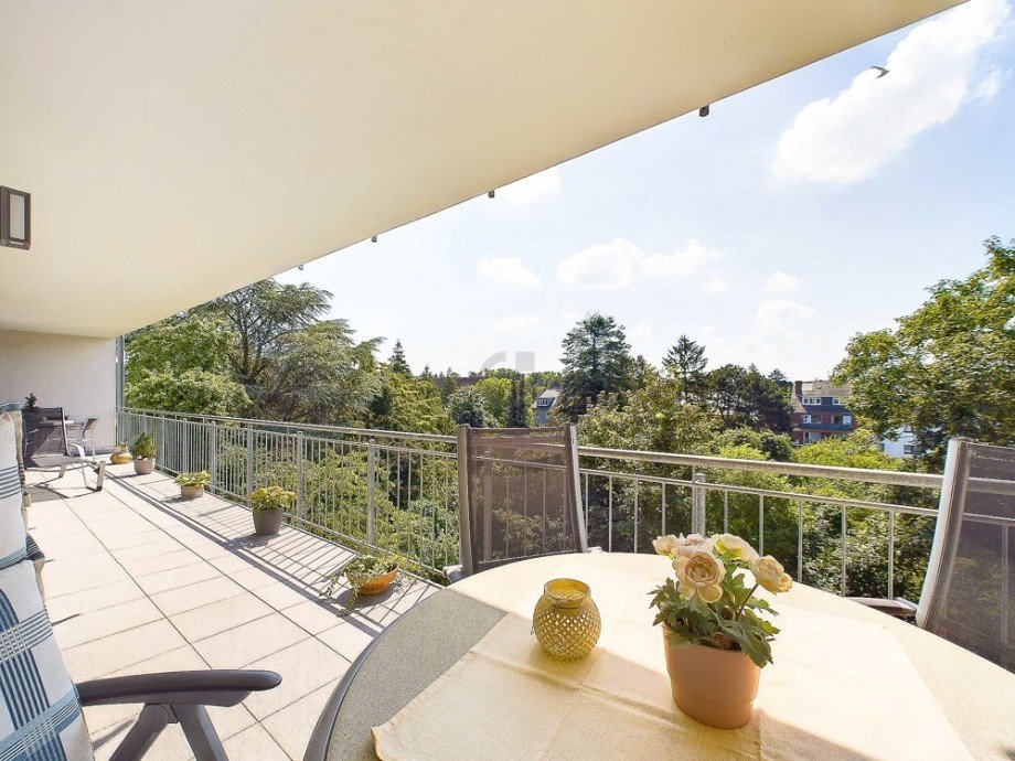 Terrasse Etagenwohnung D�ren