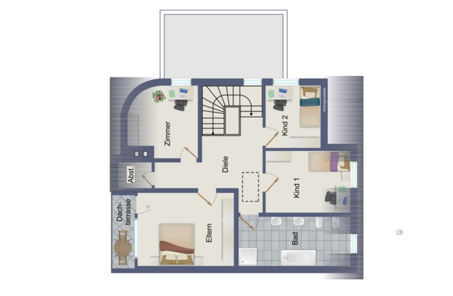 Obergescho� Einfamilienhaus D�ren / Echtz