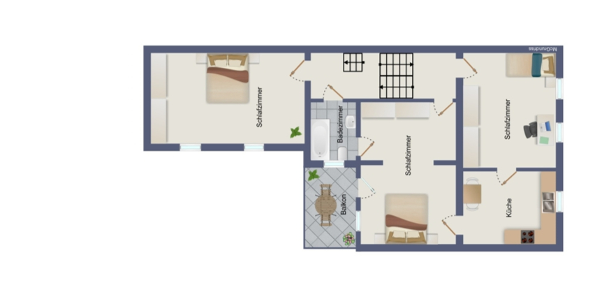 Obergeschoss Einfamilienhaus D�ren
