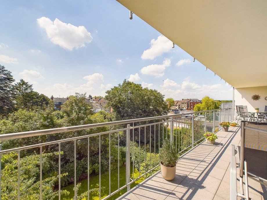Terrasse Etagenwohnung D�ren