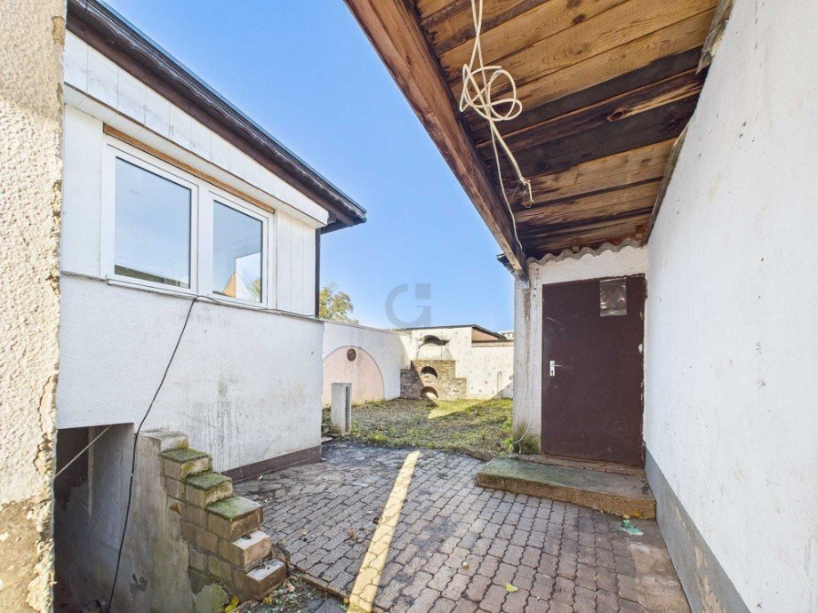 Zugang Garten Doppelhaush�lfte Kreuzau