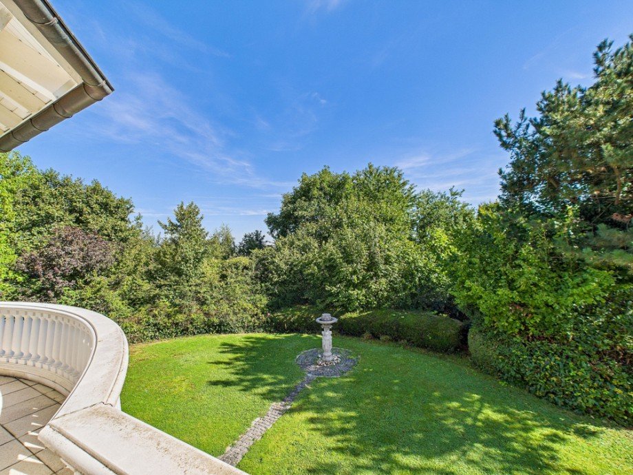 Blick in den Garten Einfamilienhaus Langerwehe