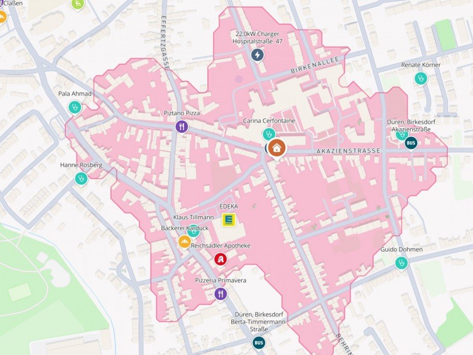 Lageplan_Birkesdorf Einfamilienhaus D�ren