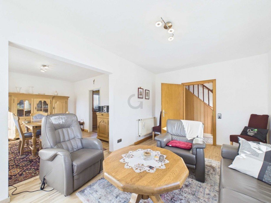 Wohnzimmer Einfamilienhaus H�rtgenwald / Gro�hau