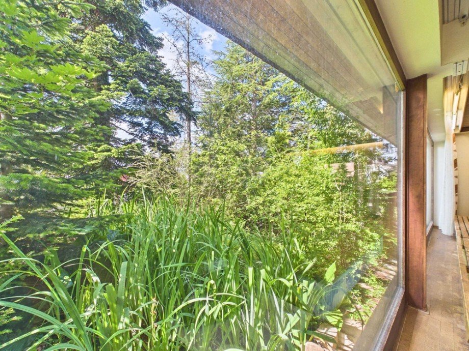 Panoramafenster im Wohn-Ess-Bereich Einfamilienhaus Kreuzau / Bilstein