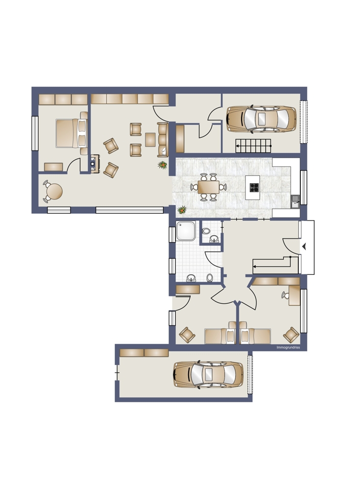 Grundriss Alternative 2 Einfamilienhaus Mechernich
