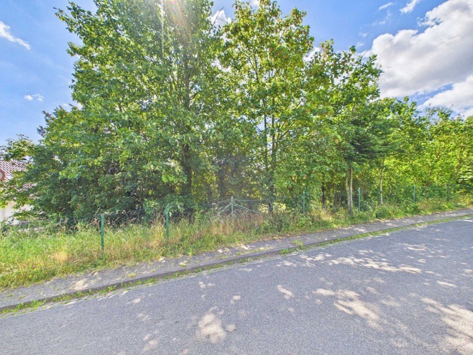 Blick von Hauptstra�e Wohngrundst�ck Kreuzau / Obermaubach