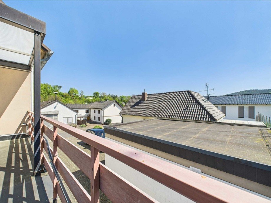 Blick von Dachterrasse Einfamilienhaus Kreuzau / Obermaubach