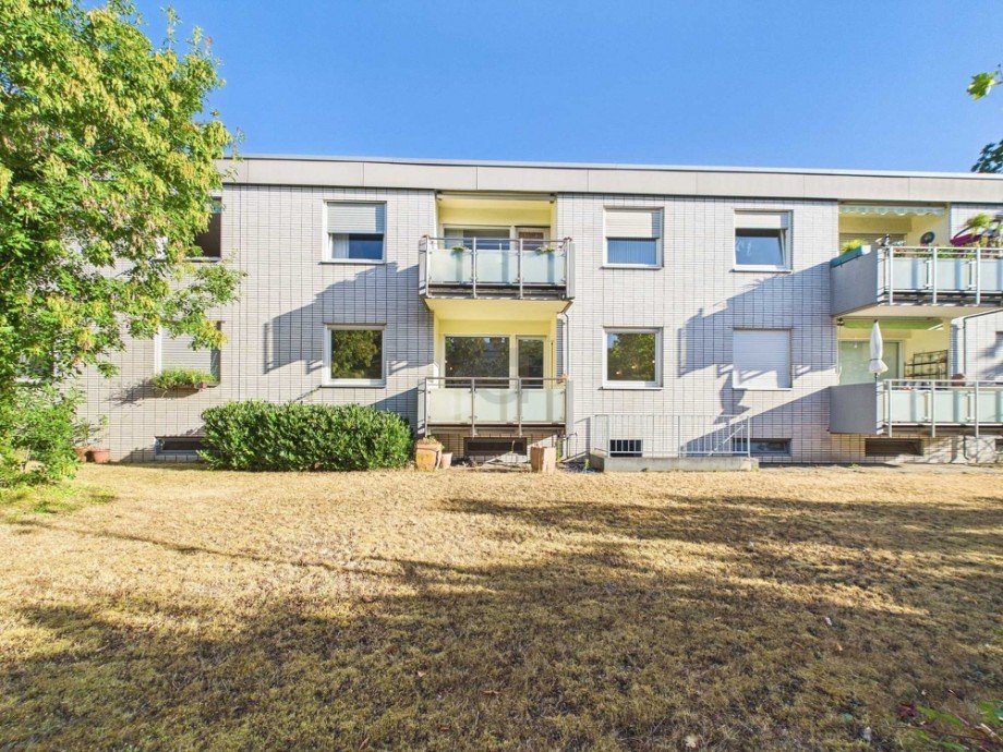 r�ckwertige Ansicht Erdgeschosswohnung D�ren