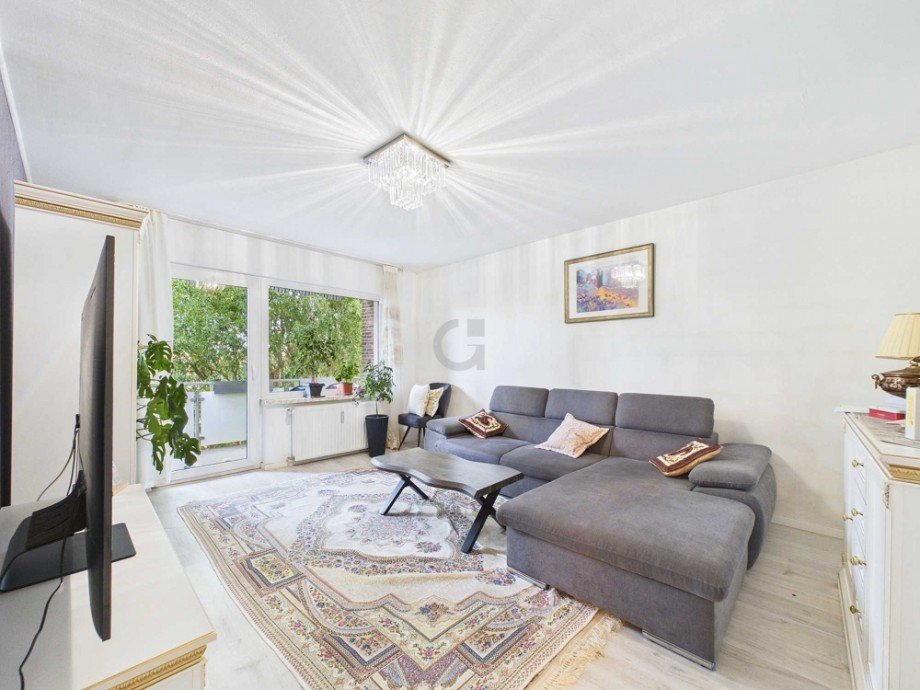 Wohnzimmer Etagenwohnung Niederzier / Krauthausen