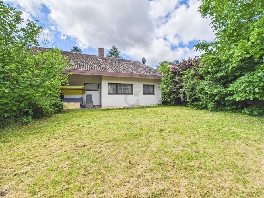 Ansicht aus Garten Einfamilienhaus Kreuzau / Bilstein