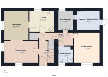 Erdgeschoss Solides Generationenhaus mit zus�tzl. Baugrundst�ck
