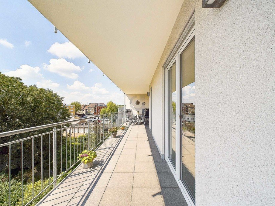 Terrasse Etagenwohnung D�ren