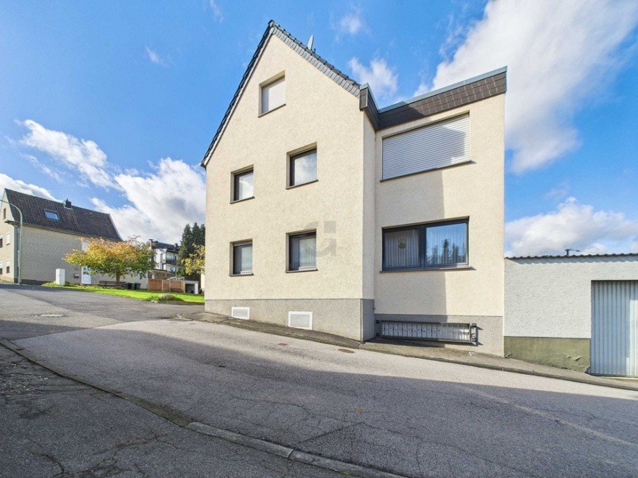 Frontansicht m. Anbau Einfamilienhaus Langerwehe