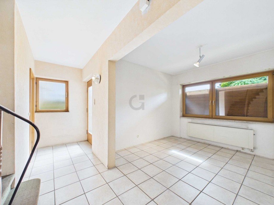 Blick Wohndiele Einfamilienhaus Kreuzau / Stockheim