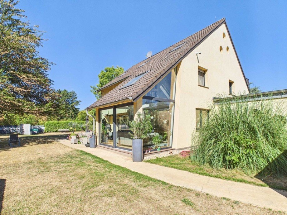 Haus aus Garten mit Wintergartenanbau Einfamilienhaus D�ren / Lendersdorf