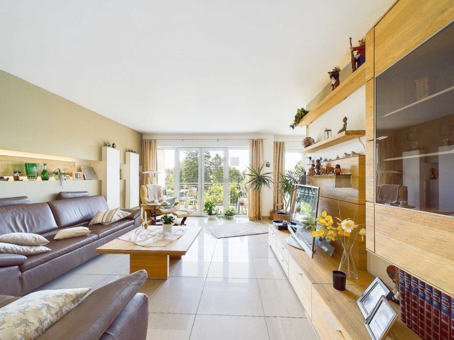 Wohnzimmer Etagenwohnung D�ren